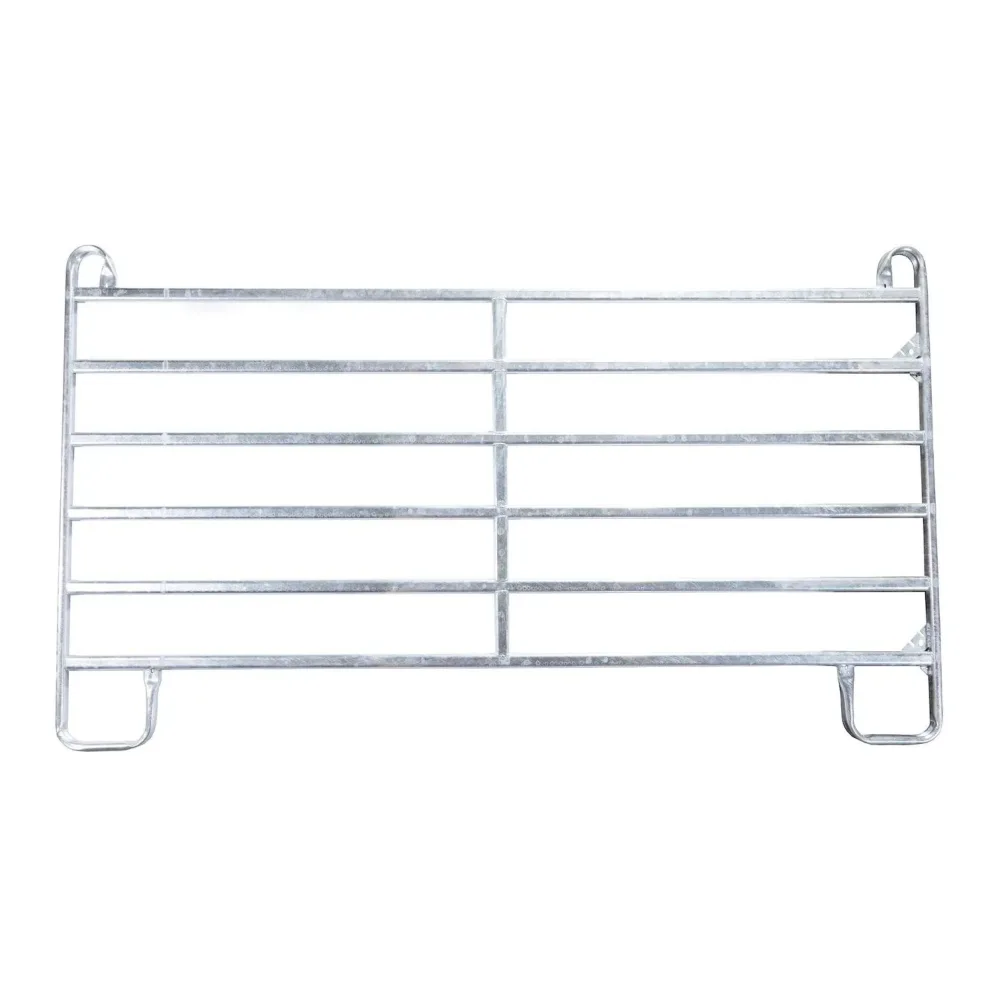 Hauptner Weidepanel - Zaunelement ohne Tor - Grau -  Länge: 3,6 m