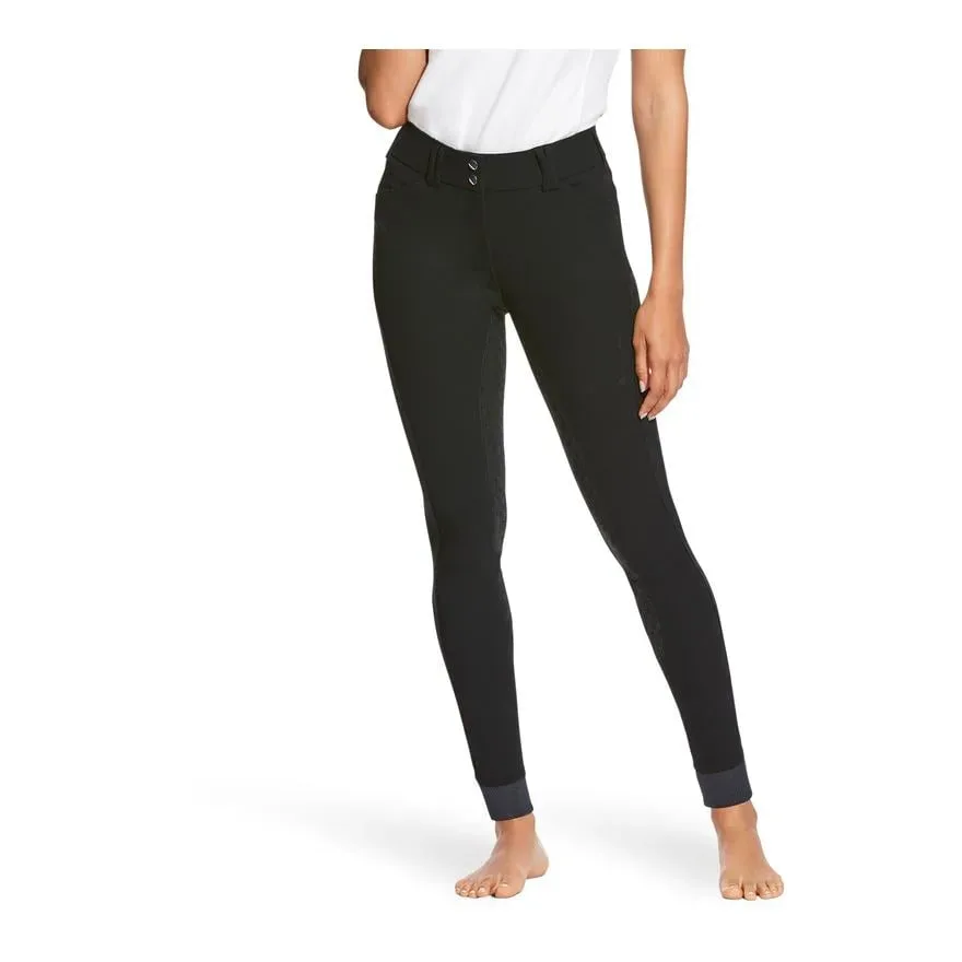 Ariat Reithose Tri Factor Vollgrip Damen - Black -  Grösse Bekleidung Damen: 34, Farbe: Black