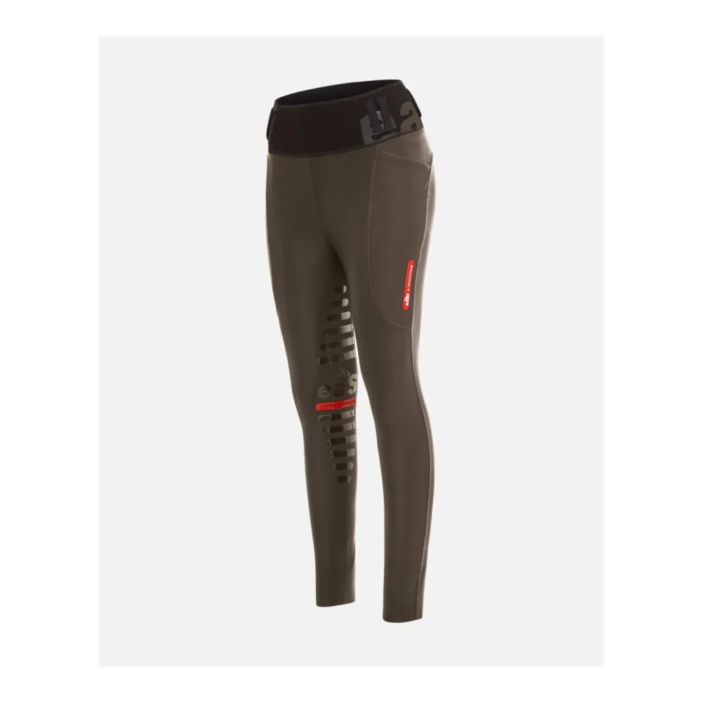 ea.St Professional REGGINGS® R1 Highwaist Winter Damen - Mocca Brown -  Grösse Bekleidung Damen: L, Farbe: Mocca Brown