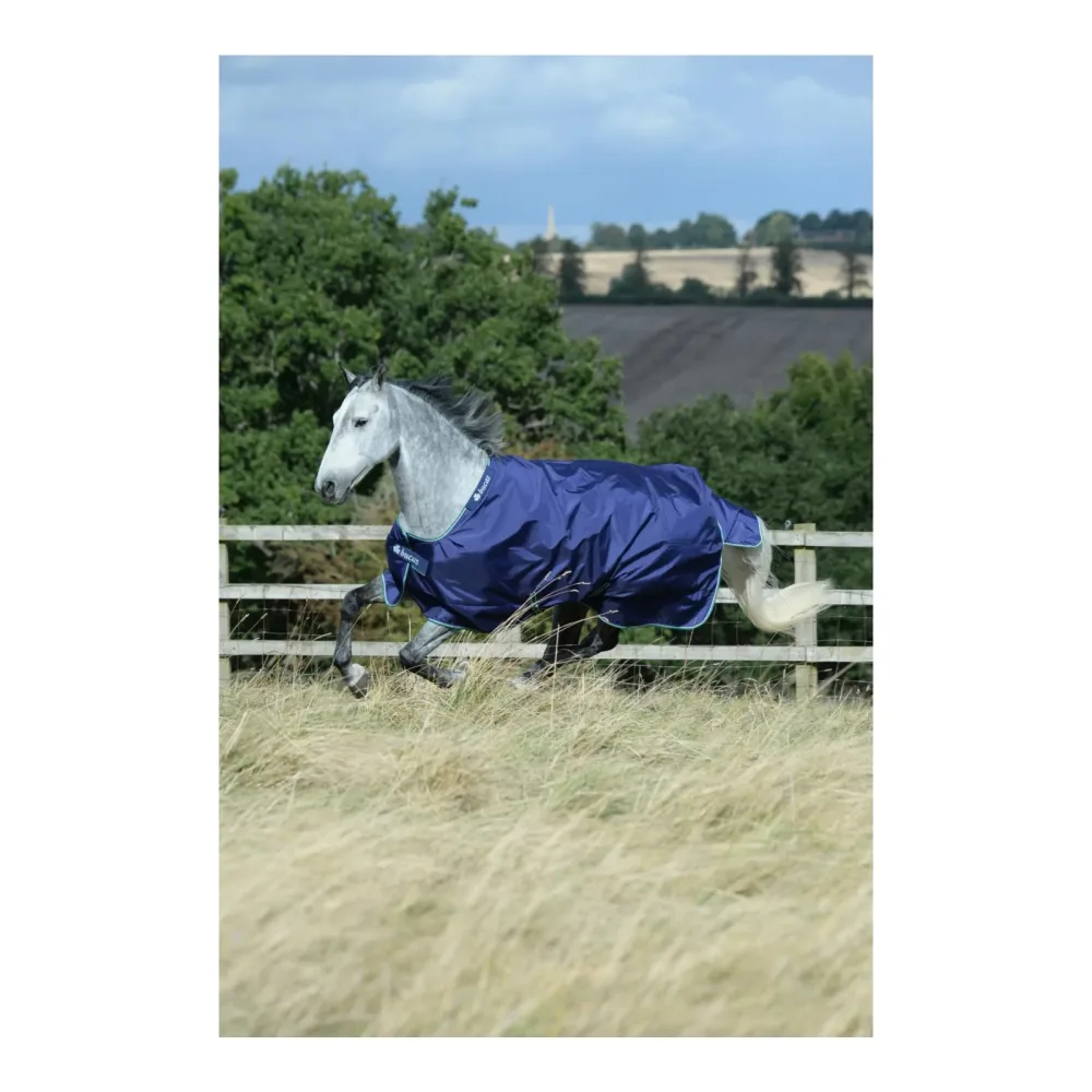 Bucas Weidedecke Smartex Medium 150g - blau - Glacier-deepsea -  Grösse Pferdedecken: 145 cm