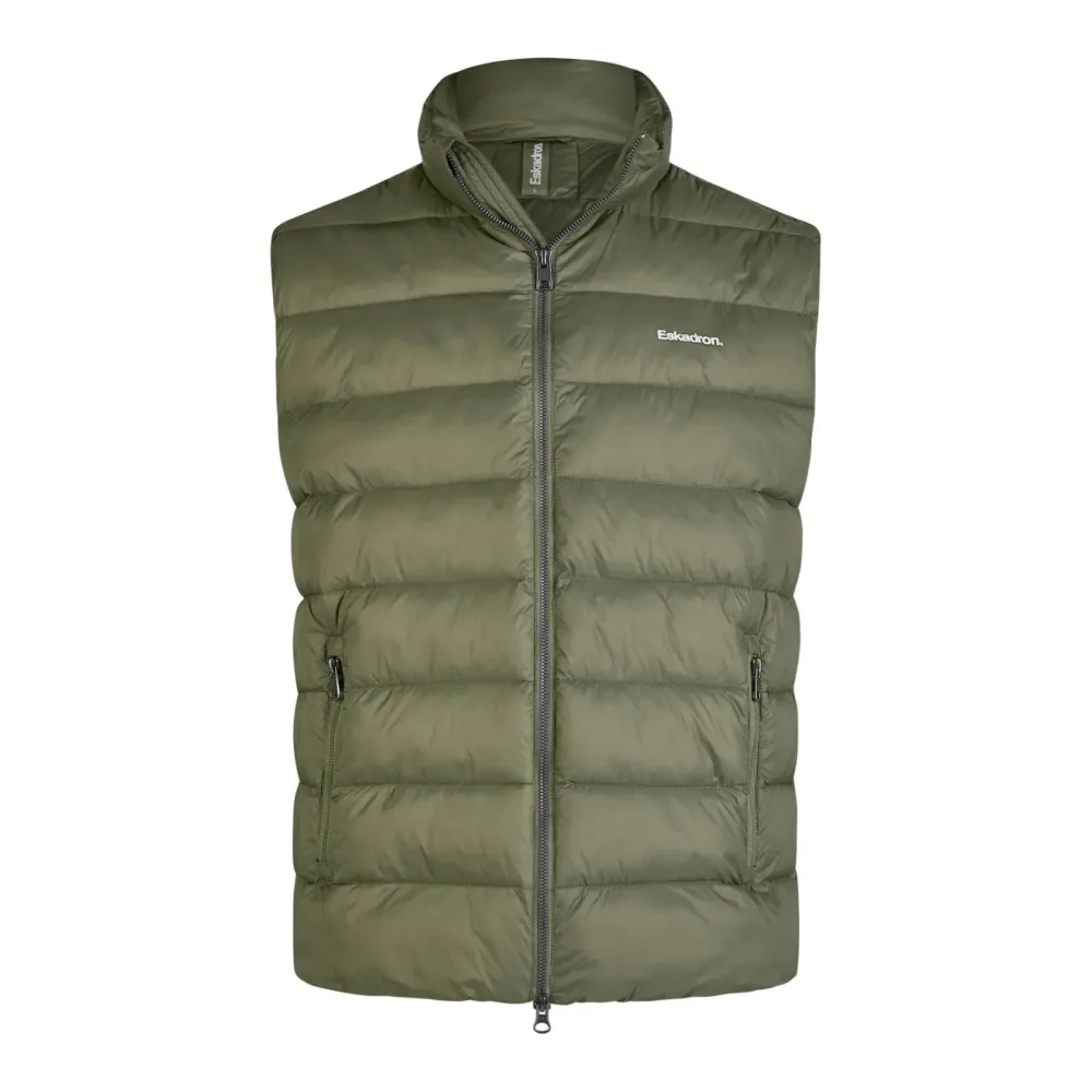 Eskadron Weste QUILT-WAISTCOAT Herren Classic Sports 25 - Dusty Olive -  Grösse Bekleidung Herren: S