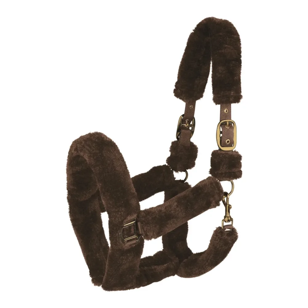 Waldhausen Halfter Cozy - Braun -  Grösse Pferd: VB, Farbe: Braun