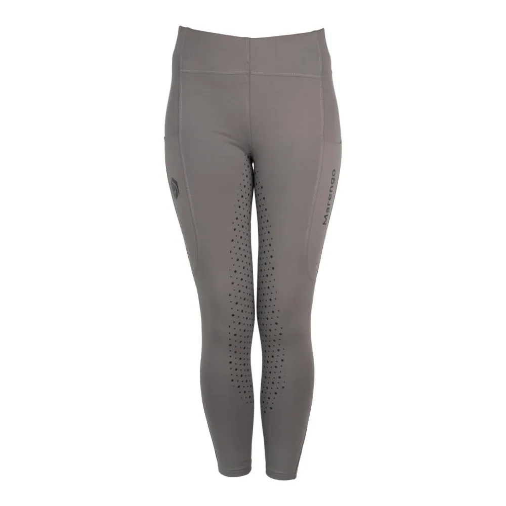 Marengo Thermo-Reitleggings Chilly Fullgrip - Dark Granite -  Farbe: Dark Granite, Grösse: L
