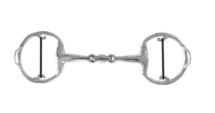Stübben Bucephalus Olivenkopftrense doppelt gebrochen / 16mm Gebisslängegrösse: 13.5 cm