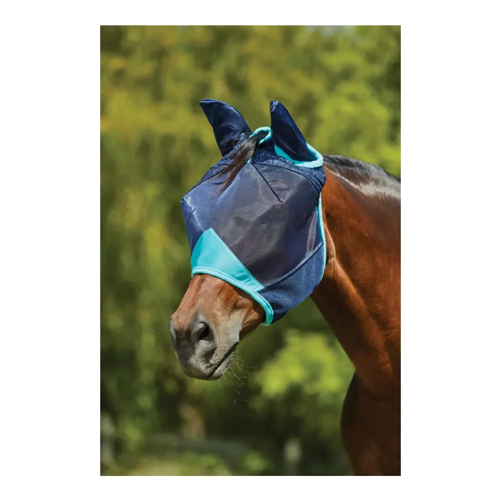 Weatherbeeta Fliegenmaske Deluxe Fine mit Ohren Grösse: X-Full