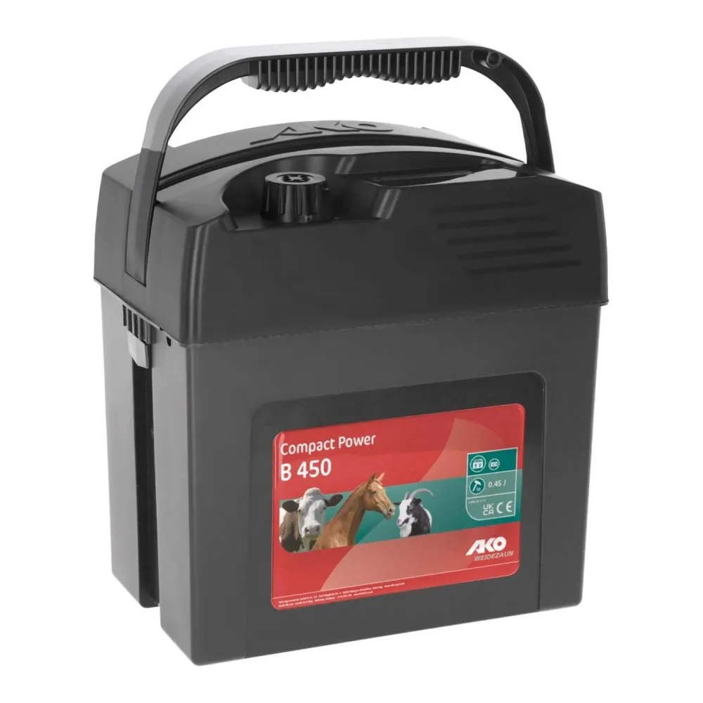 AKO Compact Power B450 inkl. Batterie 9V/75Ah - Schwarz -