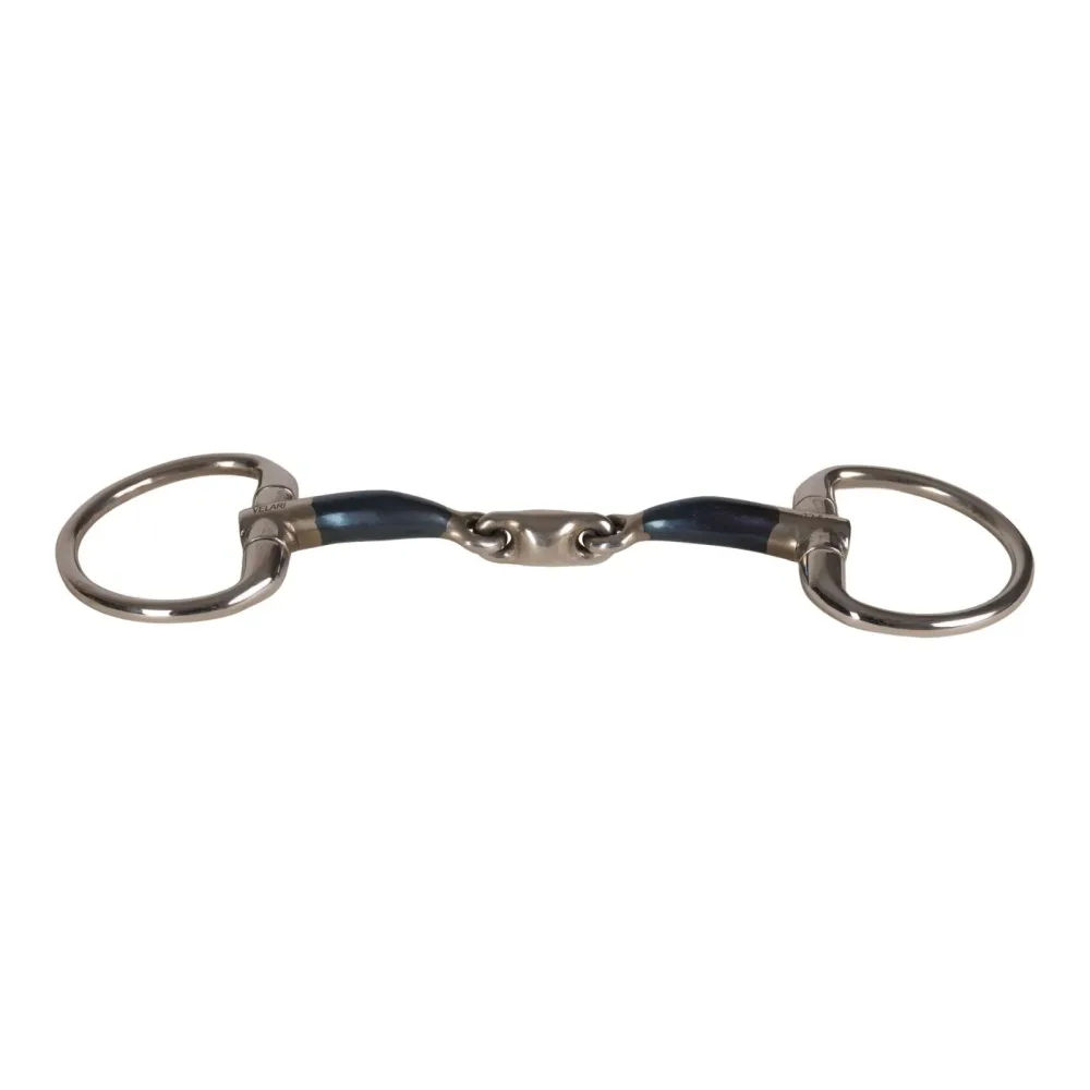 Velari Doppelt Gebrochene Olivenkopftrense Sweet Iron 16mm Gebisslängegrösse: 13.5 cm