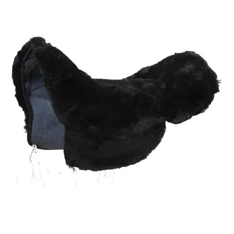 F.R.A Sattelsitzbezug Western (mit Hornausschnitt) - Schwarz -  Farbe: Schwarz, Grösse: One Size