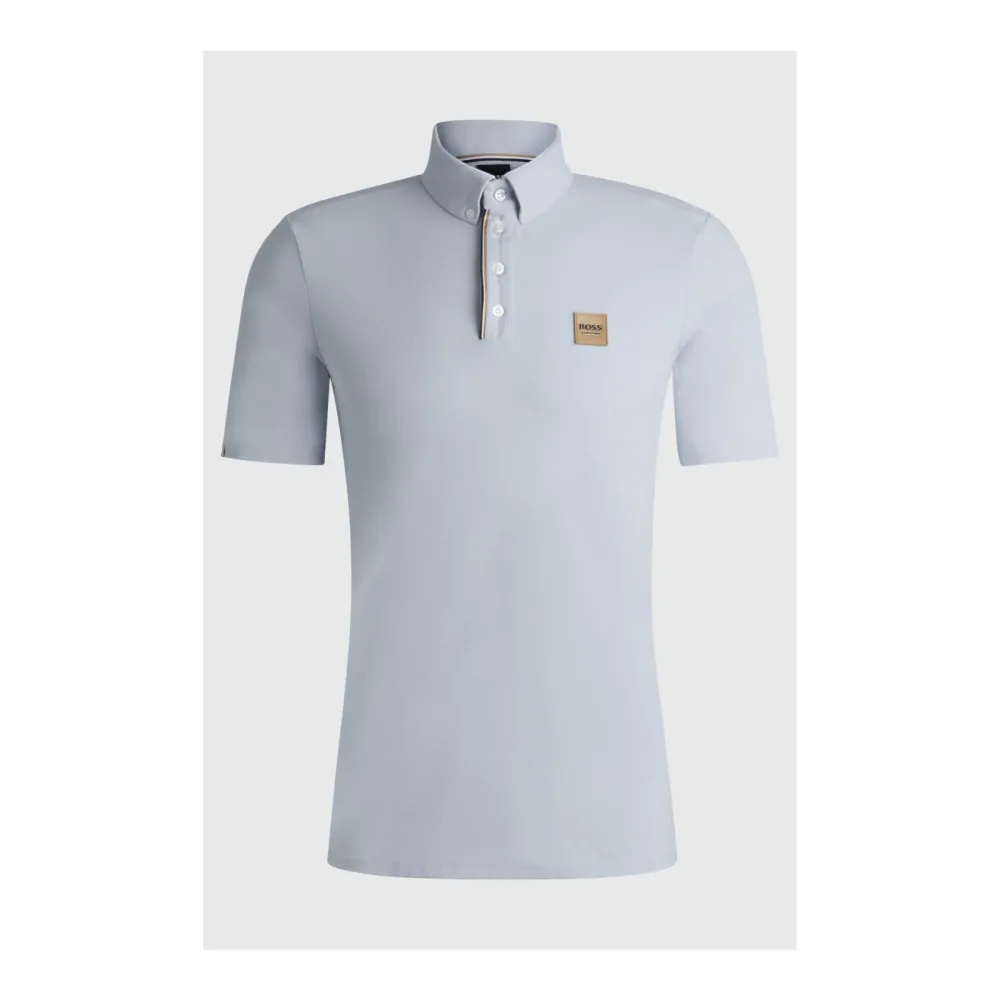 BOSS Equestrian Trainingsshirt Matt Herren - Pique Niagara -  Grösse Bekleidung Herren: XL, Farbe: Pique Niagara