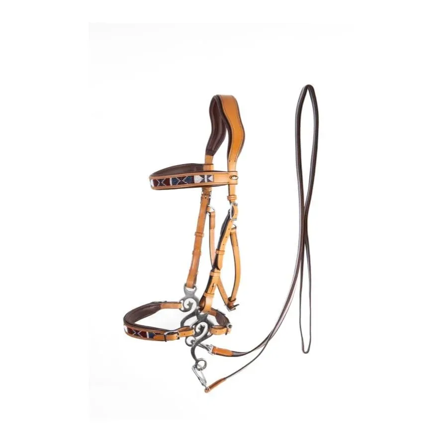 F.R.A Western Hackamore esprit - Nature -  Grösse: Full