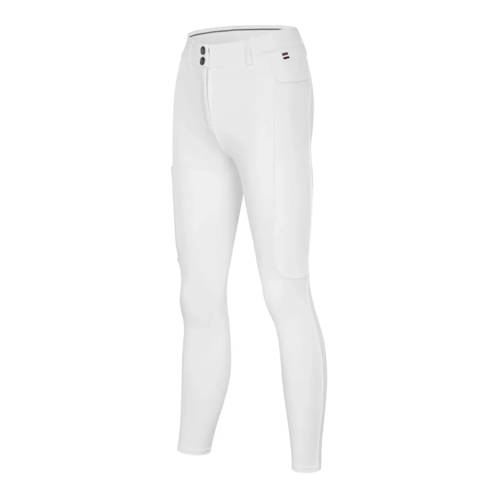 Kingsland Winterreithosen KLKornelia H-Shape Kniegrip Damen - Weiss -  Farbe: Weiss, Grösse: 34