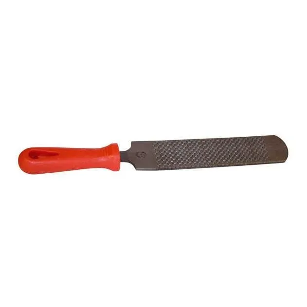 Hufraspel DICK - Silber-Orange -  Breite Länge Stärke: 42 x 5 x 300 mm