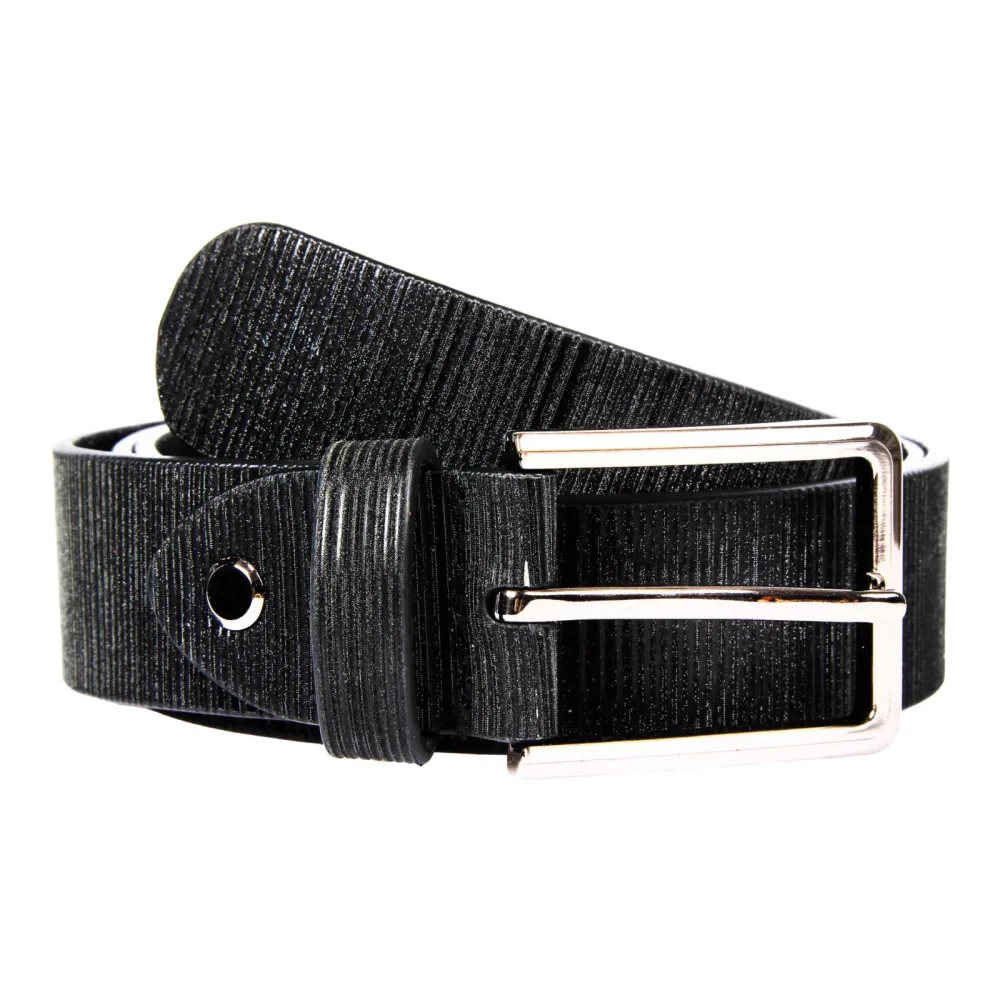 Kingsland KLMarcello PU-Gürtel - Black -  Länge: 90 cm