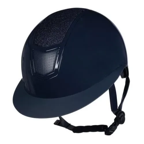 HKM Reithelm Shiny Diamond - Dunkelblau -  Farbe: Dunkelblau, Reithelmgrössen: 53-55