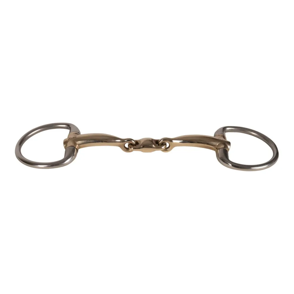 Velari Doppelt Gebrochene Olivenkopftrense Sweet Copper 16mm Gebisslängegrösse: 13.5 cm