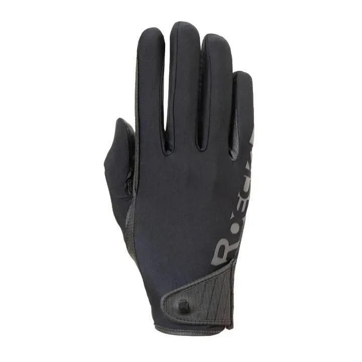 Roeckl Reithandschuh Muenster - Black -  Farbe: Black, Grösse Handschuhe: 7