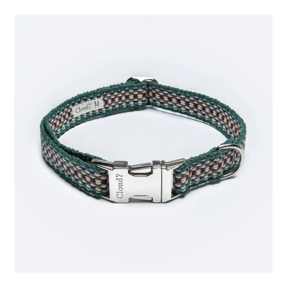 Cloud 7 Hundehalsband Click Prater - forest Grösse: L