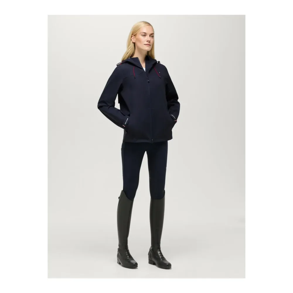 Tommy Hilfiger Equestrian Regenjacke Upland Airbag-kompatibel Damen - Desert Sky -  Grösse: L