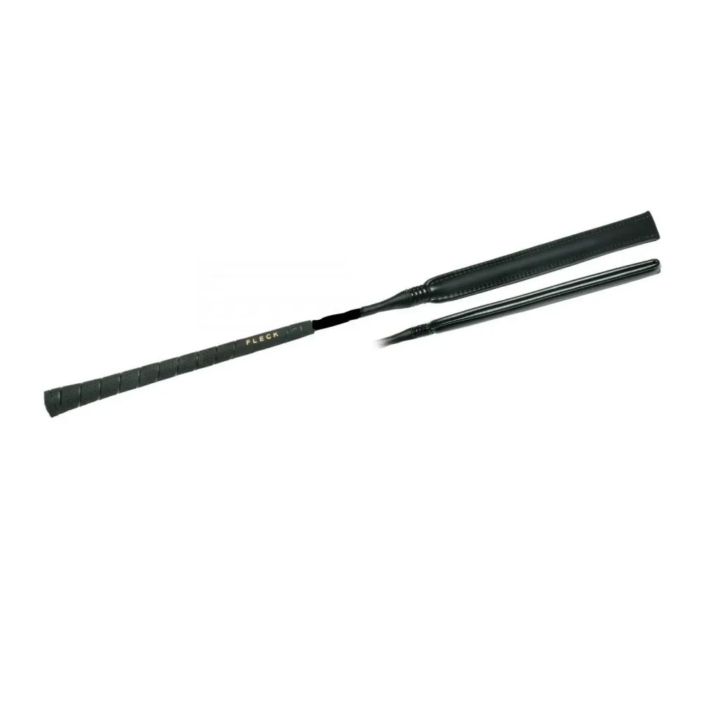 Fleck Jockey-Stock RaceBat/ Polsterklatsche mit Competition-Griff - Schwarz -