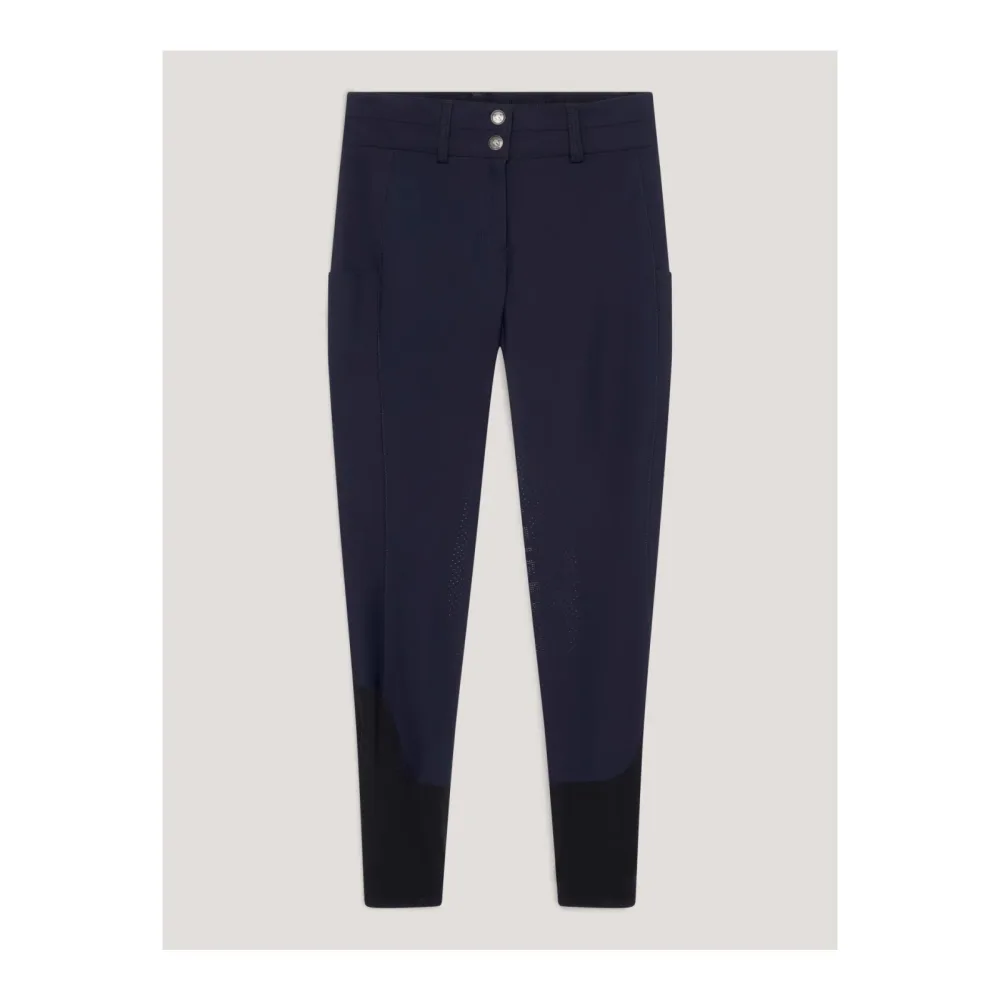 Tommy Hilfiger Equestrian Reithose Winter Geneva Vollgrip Damen - Desert Sky -  Grösse: XL