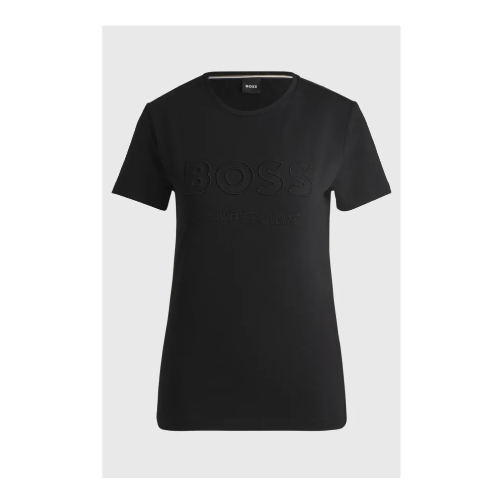 BOSS Equestrian T-Shirt Maya Damen - Black -  Grösse Bekleidung Damen: XS, Farbe: Black