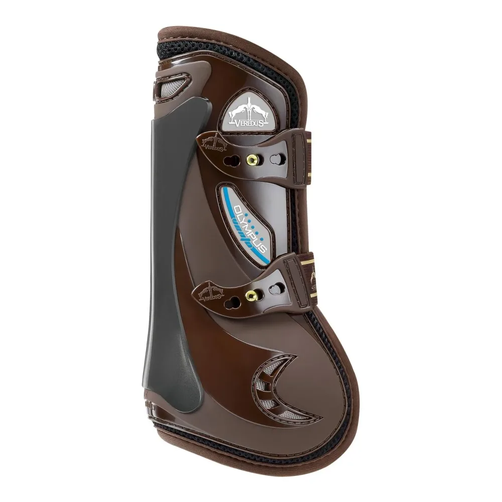 Veredus Gamaschen Olympus Vento Front - braun Grösse Beinschutz: M