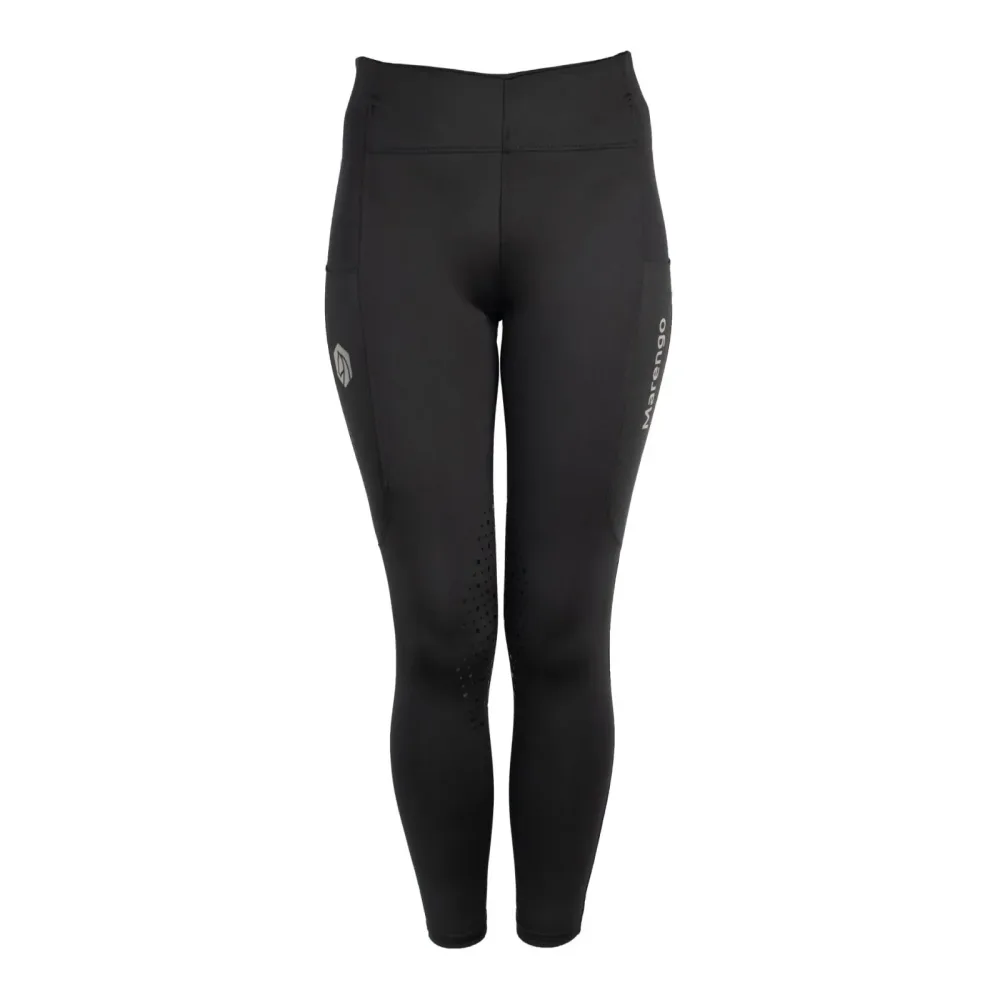 Marengo Reitleggings Freedom Kniegrip - Black -  Farbe: Black, Grösse: XS