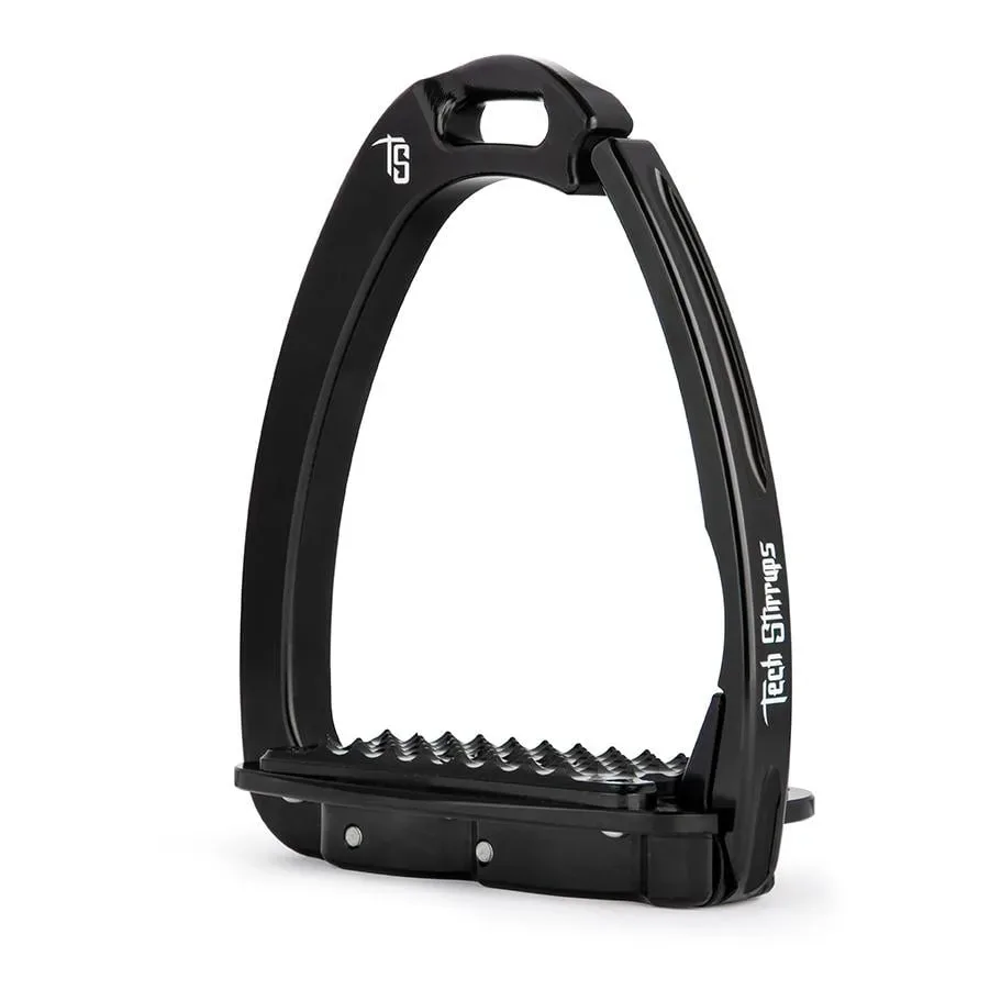 Tech Stirrups Sicherheitssteigbügel Venice Dressage Sloped - Schwarz/Schwarz -  Grösse: One Size, Farbe: Schwarz/Schwarz