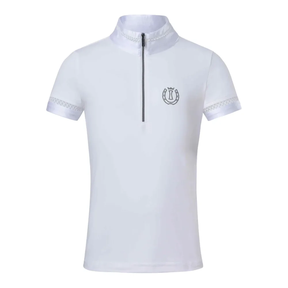 Imperial Riding KIDS Funktionsshirt IRHLuna - Weiss -  Grösse Bekleidung Kinder: 116