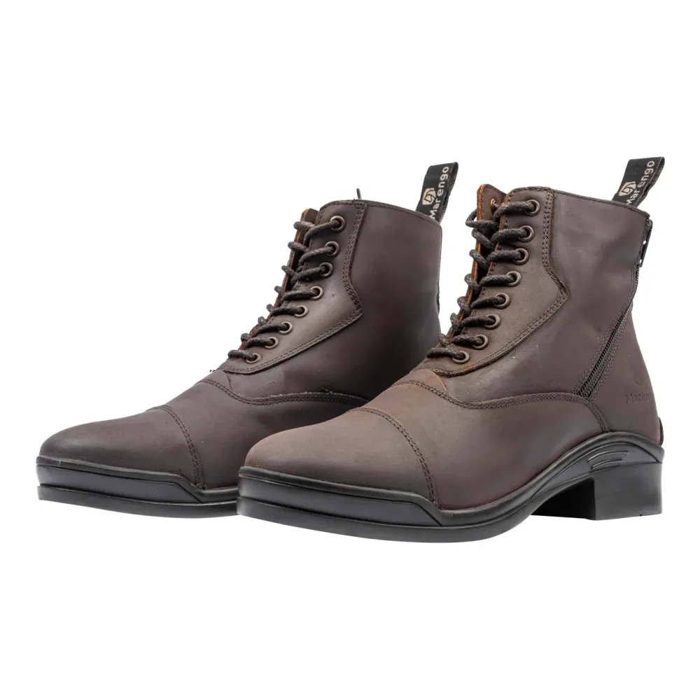 Marengo Reitstiefelette Working Pro Echtleder - Braun -  Grösse: 35