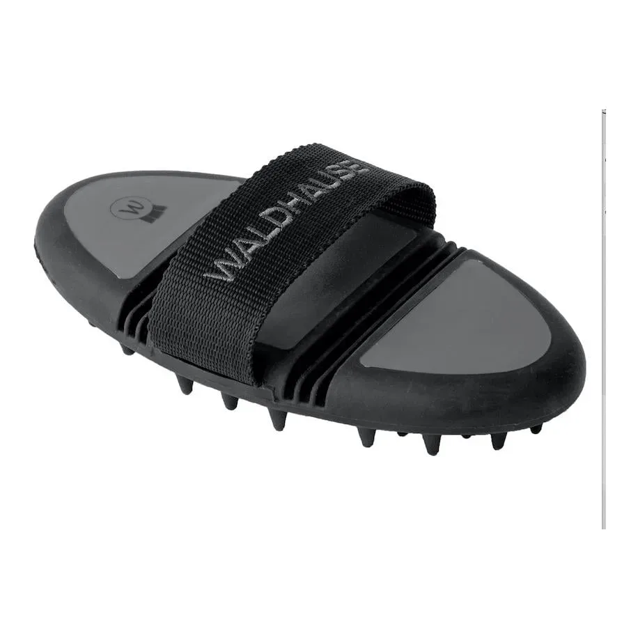 Waldhausen Massagestriegel Flex - Schwarz/Grau -