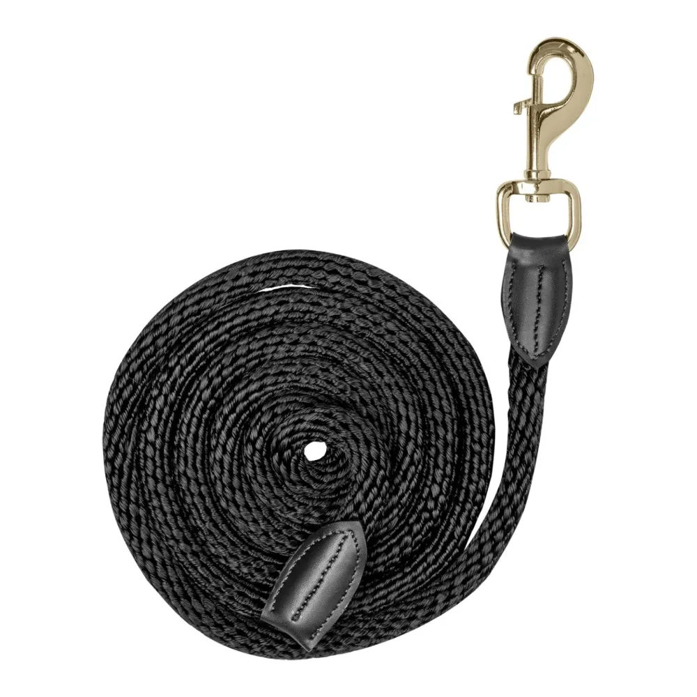 Waldhausen Führstrick Exclusive mit Karabinerhaken - Schwarz -  Farbe: Schwarz, Grösse: One Size