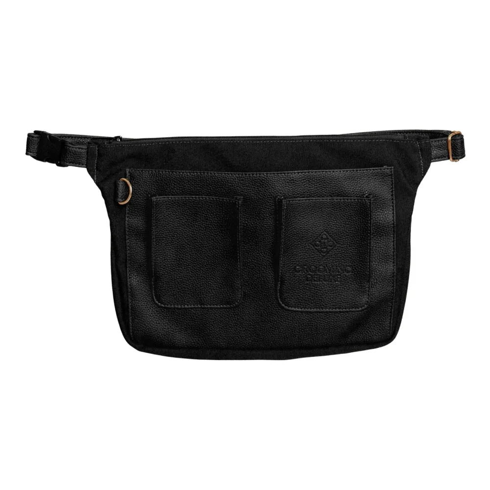 Grooming Deluxe Einflecht Bauchtasche Canvas - Black -  Grösse: One Size, Farbe: Black