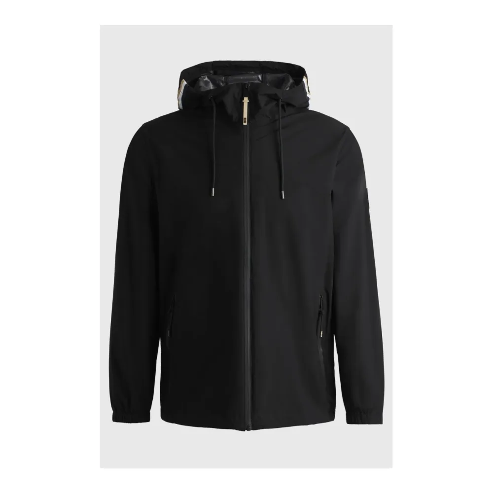 BOSS Equestrian Regenjacke Rex Herren - Black -  Grösse Bekleidung Herren: XL