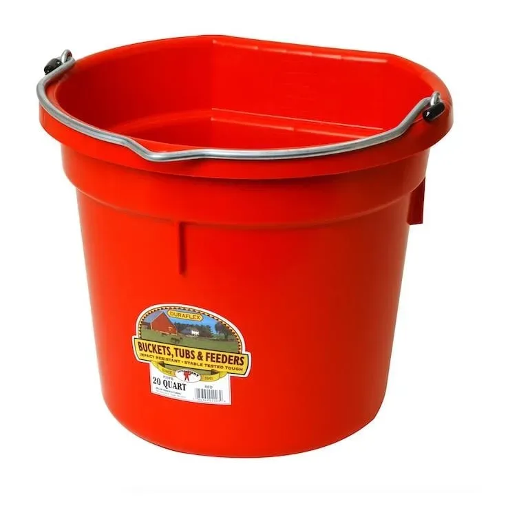 Little Giant FlatBack Eimer - rot Inhalt: 20 l