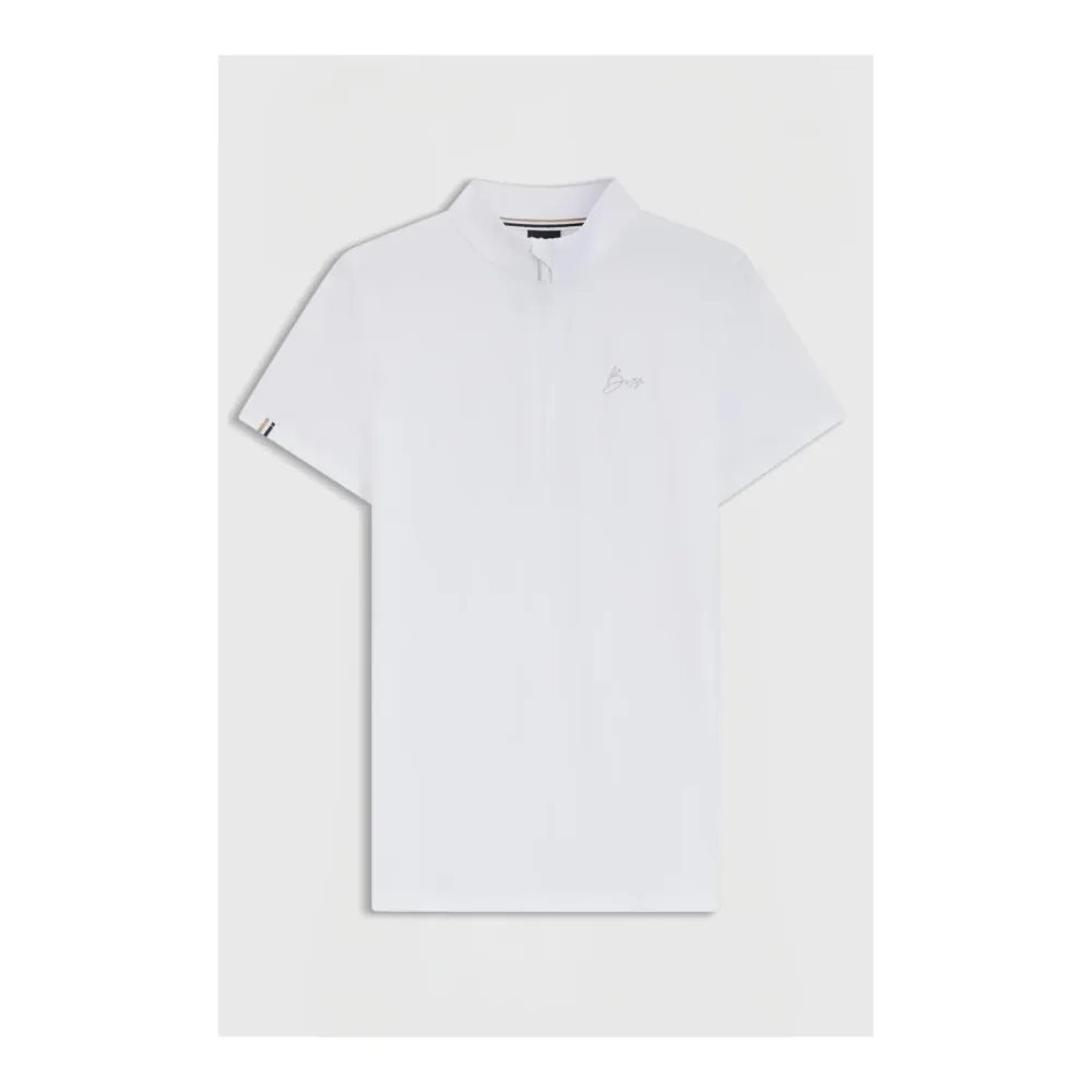 BOSS Equestrian Turniershirt Maira Texture Damen - White -  Grösse: M