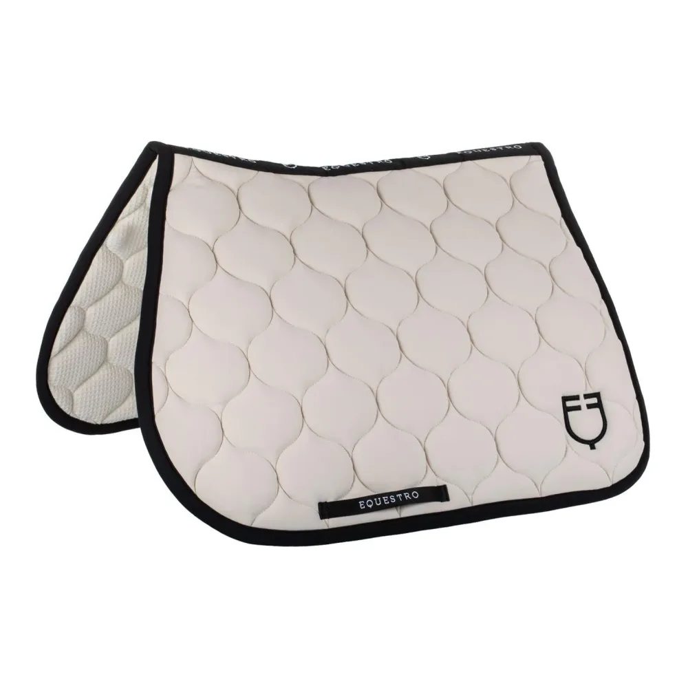 Equestro Springschabracke Onion Black Line - Beige -  Grösse Schabracken: Full, Farbe: Beige