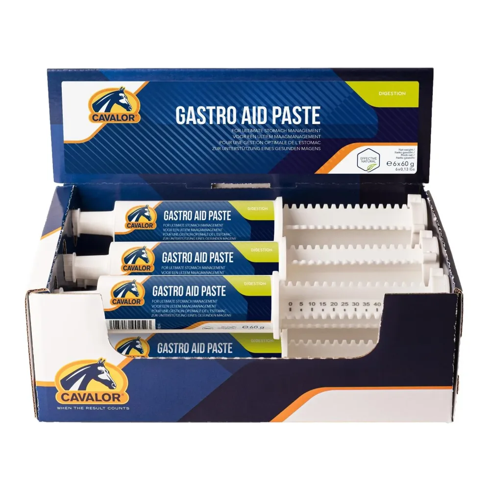 Cavalor Gastro 8 Paste - für eine bessere Futteraufnahme Grösseneinheiten : 6 x 60g