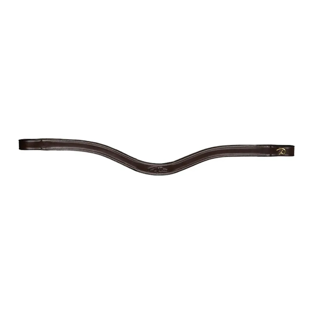 Dy'on Stirnband V-Förmig - braun Farbe: Braun, Grösse Pferd: Full