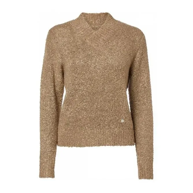 Mountain Horse Pullover Leah - Taupe -  Grösse: L