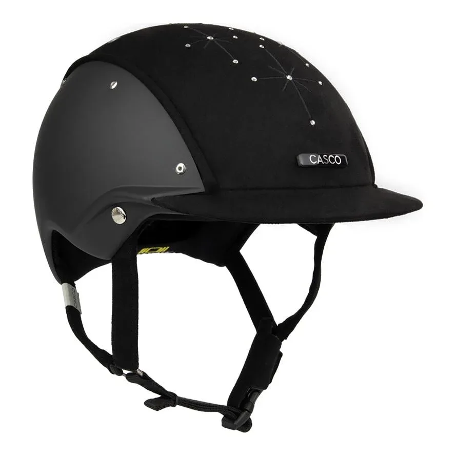 Casco APART Brillant Reithelm - black