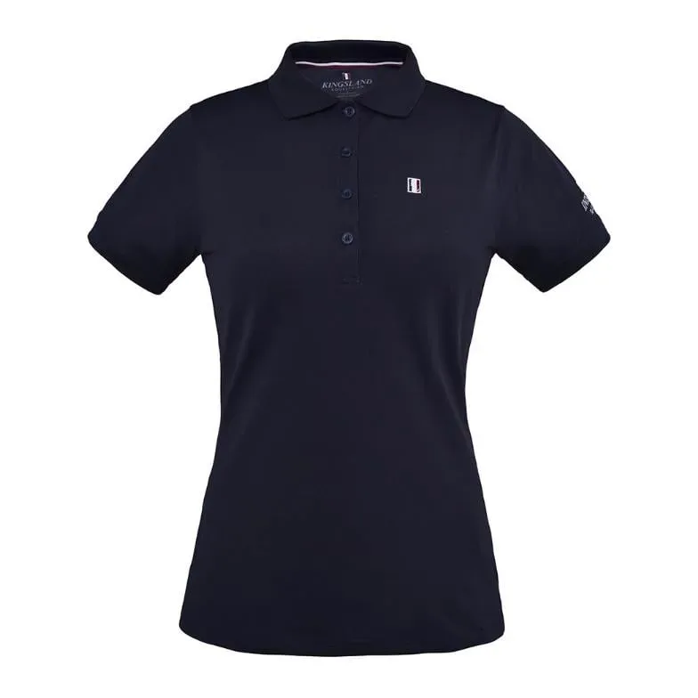 Kingsland Poloshirt Classic Damen - navy Farbe: Navy, Grösse Bekleidung Damen: S