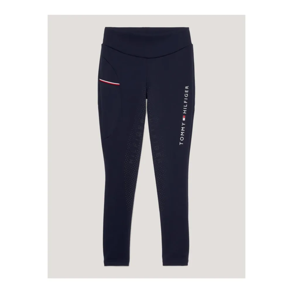 Tommy Hilfiger Equestrian Reitleggings Elmira Vollgrip Damen - Desert Sky -  Grösse Bekleidung Damen: S