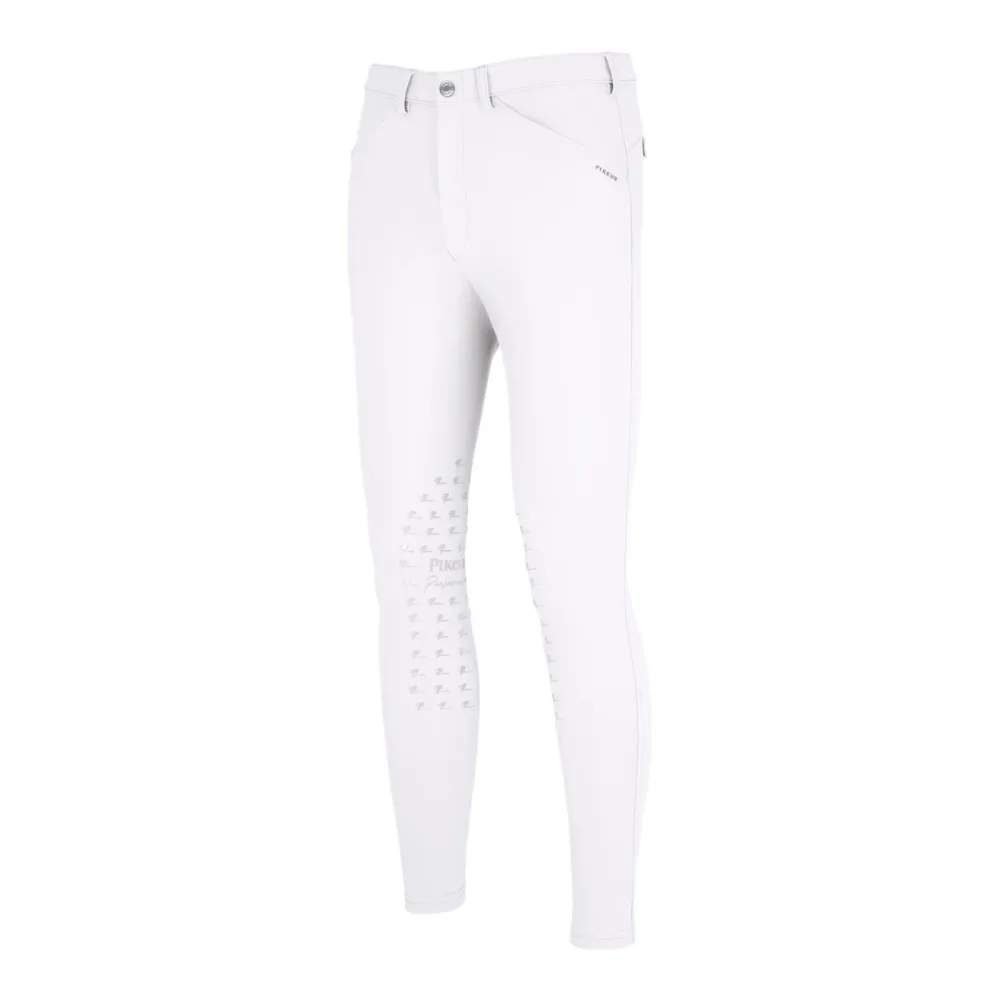 Pikeur Reithose New Rodrigo Kniegrip Herren - White -  Farbe: White, Grösse Bekleidung Herren: 50