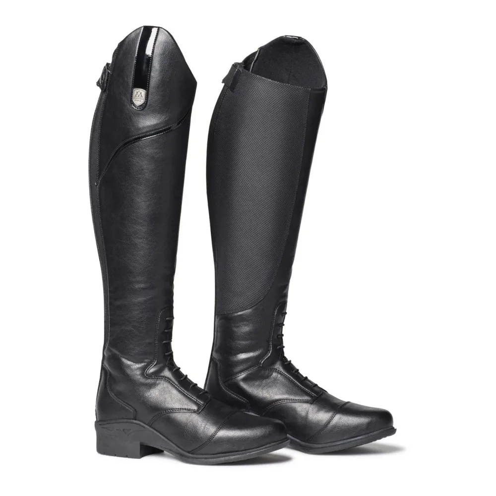 Mountain Horse Reitstiefel Veganza Tall - Black -  Wadenumfang: R, Stiefelhöhe: R, Schuhgrössen: 39