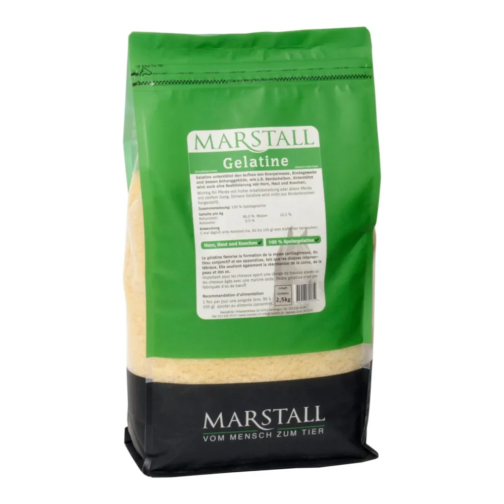 Marstall Gelatine - Gelb -  Inhalt: 2,5 kg