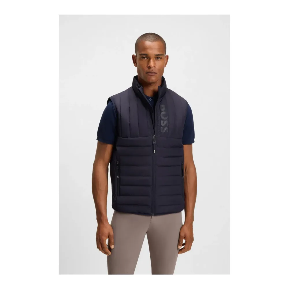 BOSS Equestrian Pufferweste Ruben Herren - Sky Captain -  Grösse: M
