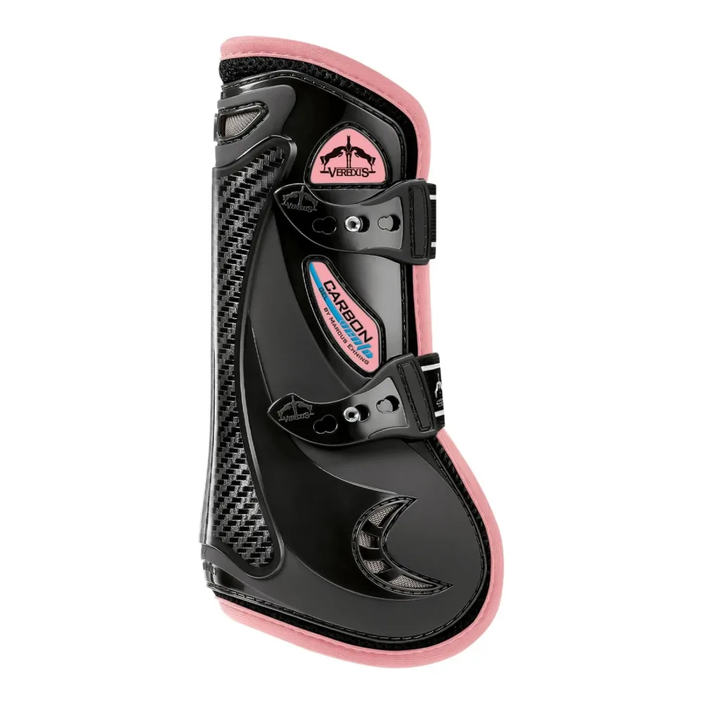 Veredus Sehnenschoner Carbon Gel vento colored - Light Pink -  Farbe: Light Pink, Grösse Beinschutz: L