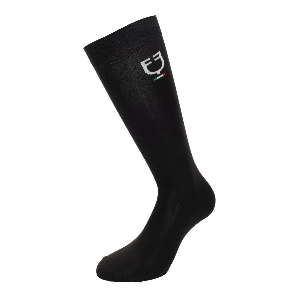 Equestro Reitsocken - Schwarz -  Grösse: M