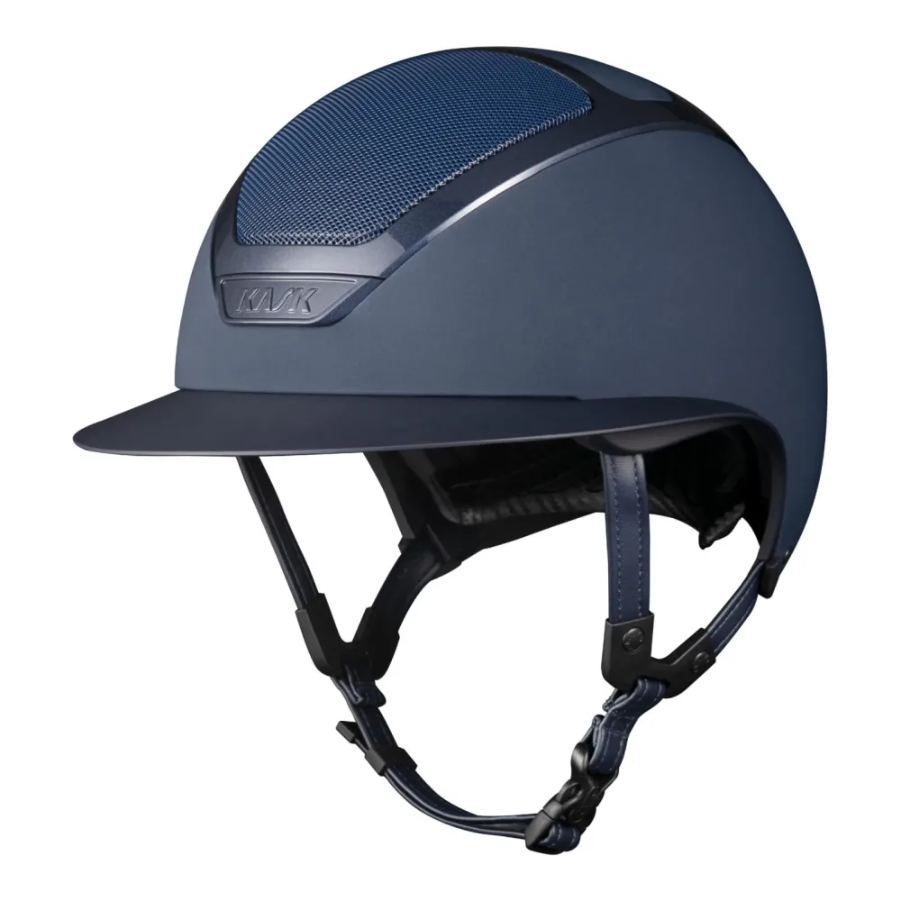 KASK Reithelm Star Lady Chrome - Navy -  Farbe: Navy, Grösse Reithelm: 54